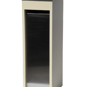 BR.EX 212 Vrijstaande brievenbus pastorijbeige met inox