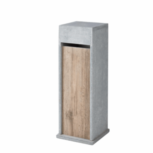 KB050 Brievenbus met insprong houtlook