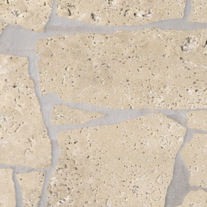 TRAVERTIN CLASSIC BEIGE flagstones Fire 2 cm